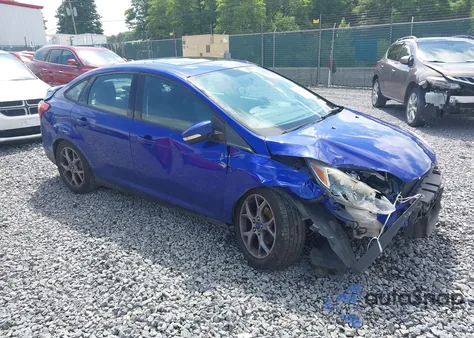 2014 Ford Focus Se из США, поврежденный, VIN 1FADP3F2XEL194443